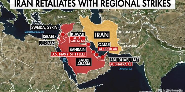 Gulf states condemn Iranian retaliatory strikes on their territories following US-Israeli operation